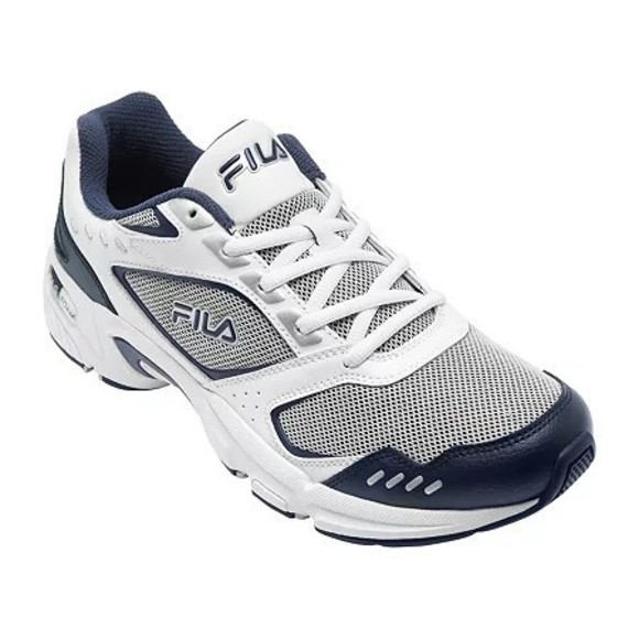 FILA Mens Memory Decimus Training Shoes, White , 8 Wide - Picture 1 of 1
